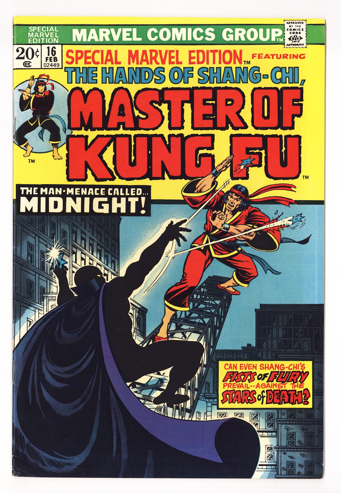Special Marvel Edition 16 FN/VF (7.0) (1974) 