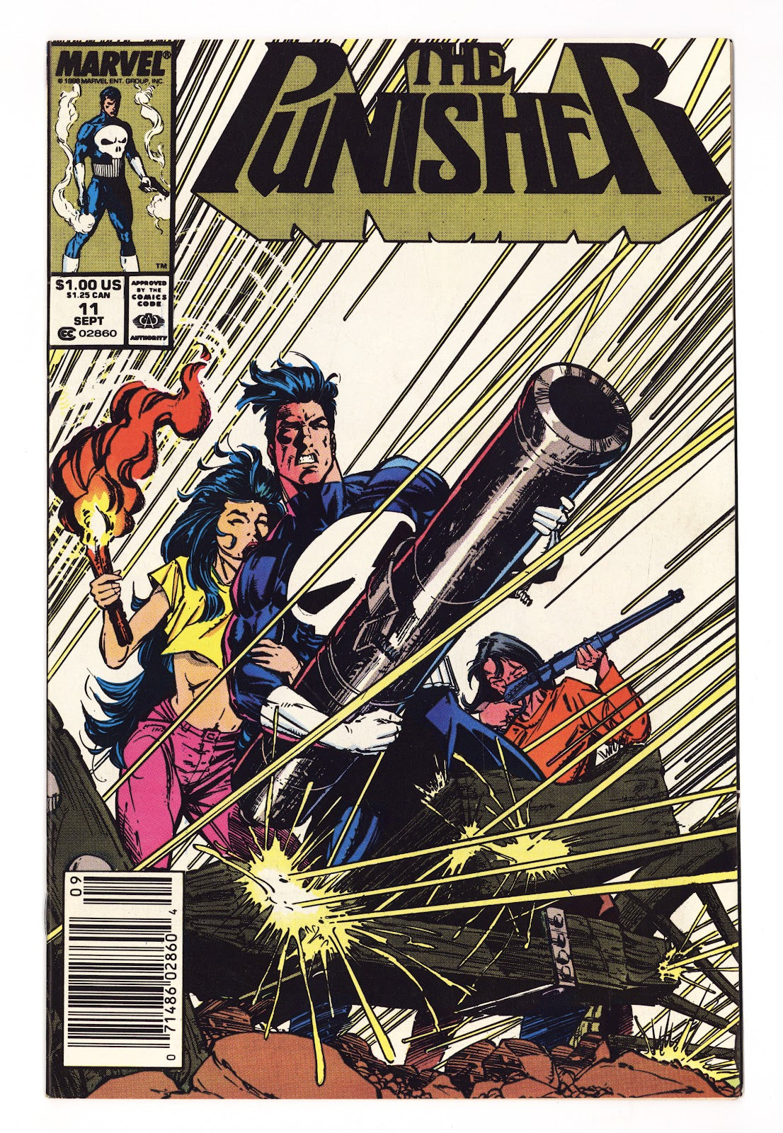 The Punisher Vol 2 11 High Grade (1988) Newsstand 