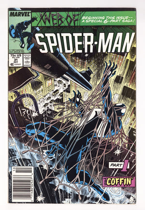 Web of Spider-Man Vol 1 31 FN- (5.5) (1987) Newsstand