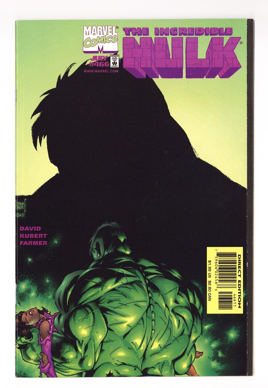 The Incredible Hulk Vol 1 466  Mid Grade   (1998)     