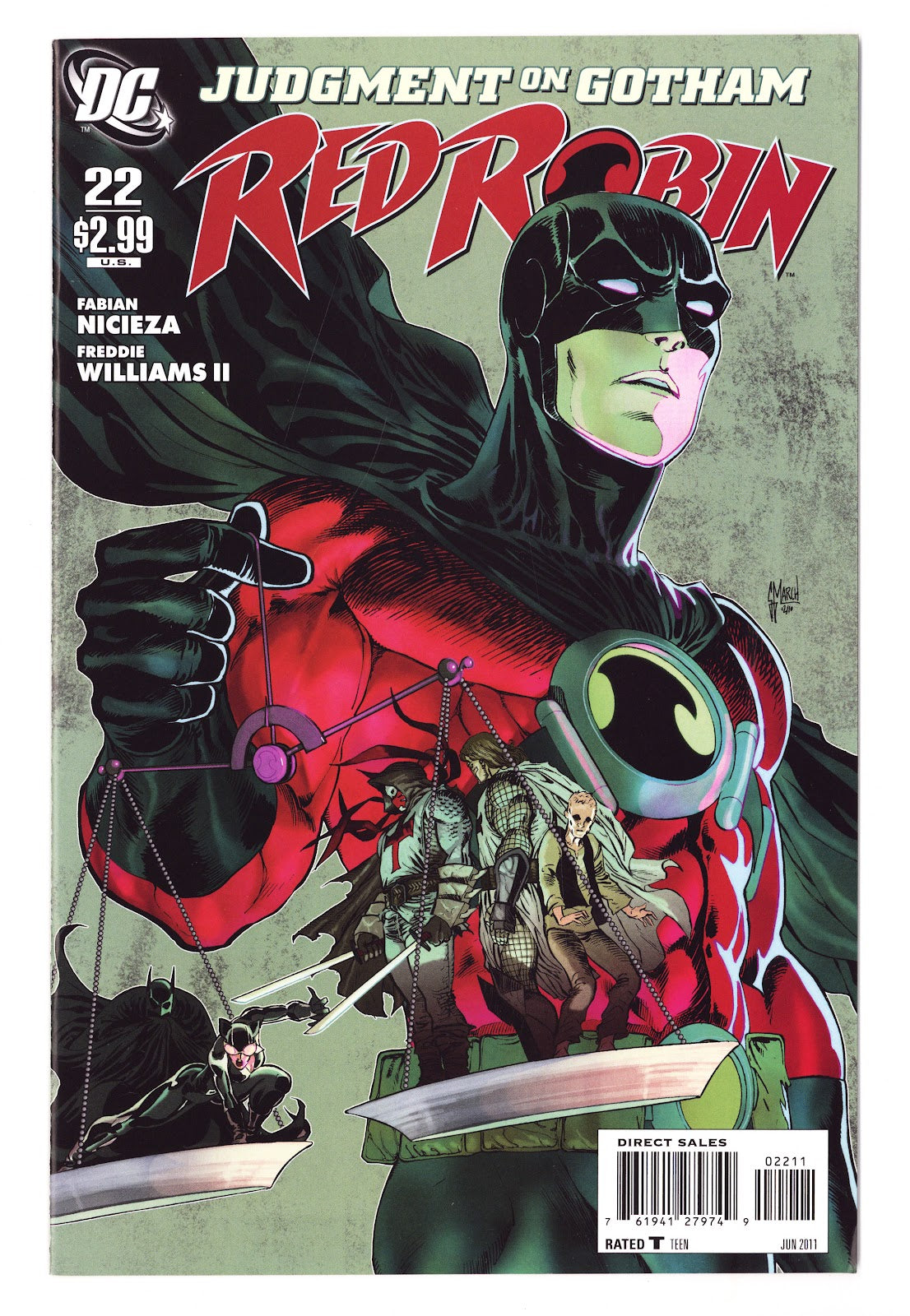Red Robin 22 High Grade (2011) Direct Sales 