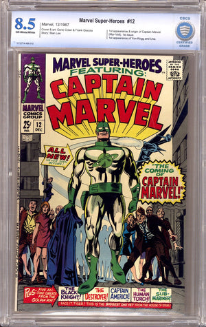 Marvel Super-Heroes Vol 1 12 CBCS 8.5 (VF+) (1967)