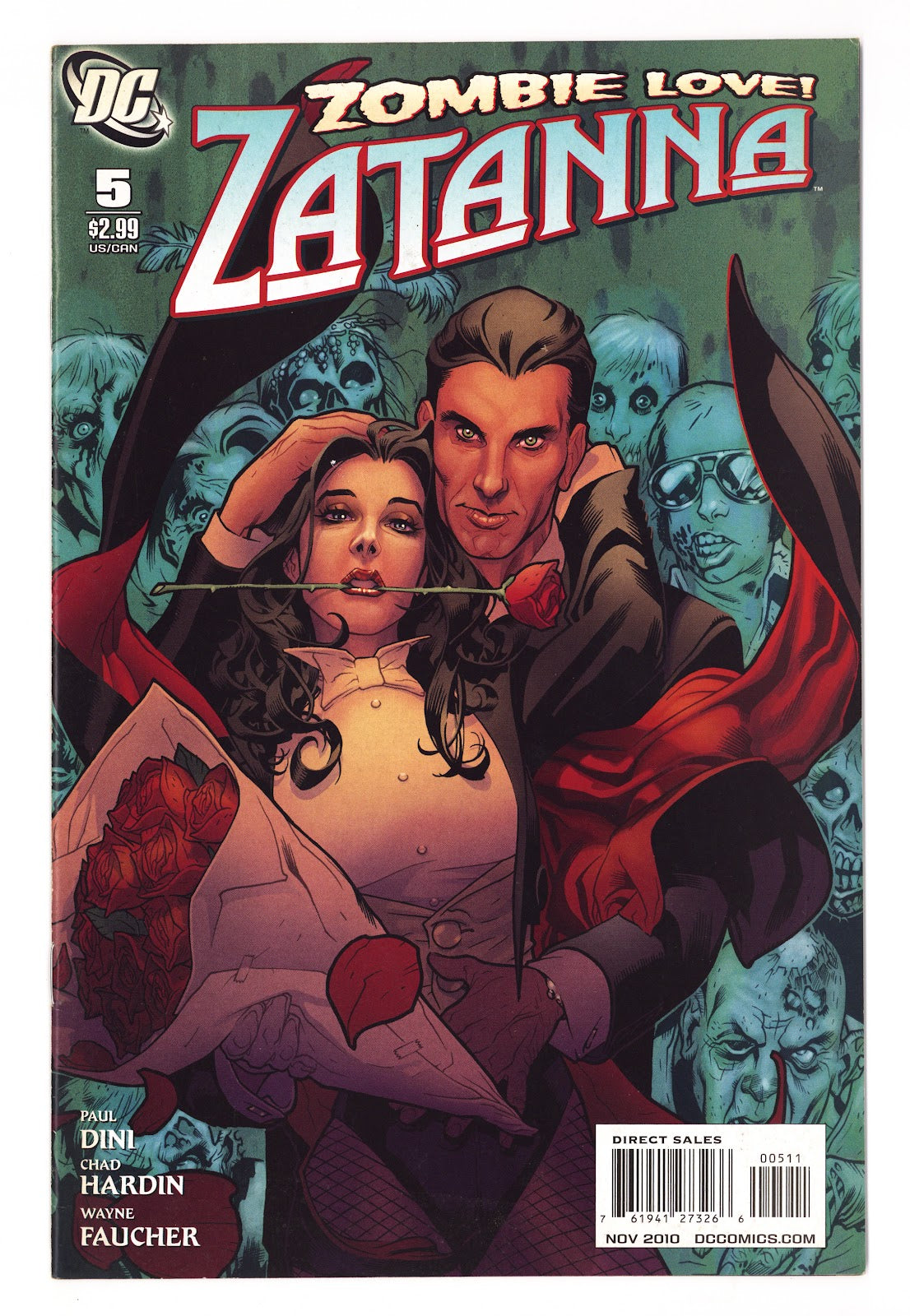 Zatanna Vol 2 5  Mid Grade   (2010)     