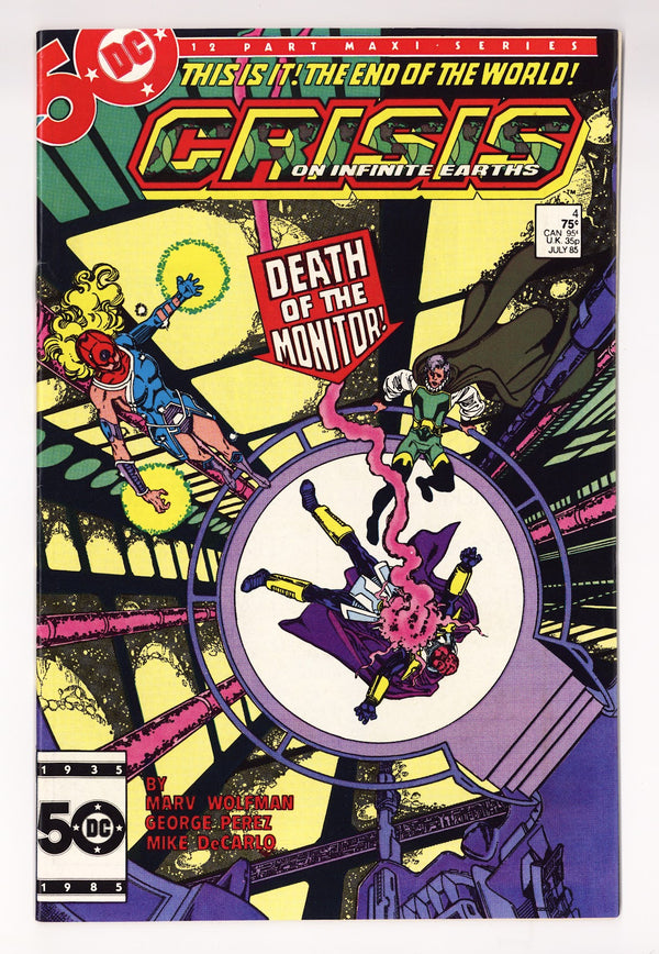 Crisis on Infinite Earths   4  Mid Grade   (1985)