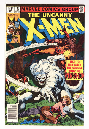 The X-Men Vol 1 140  VG- (3.5)   (1980)   Newsstand
