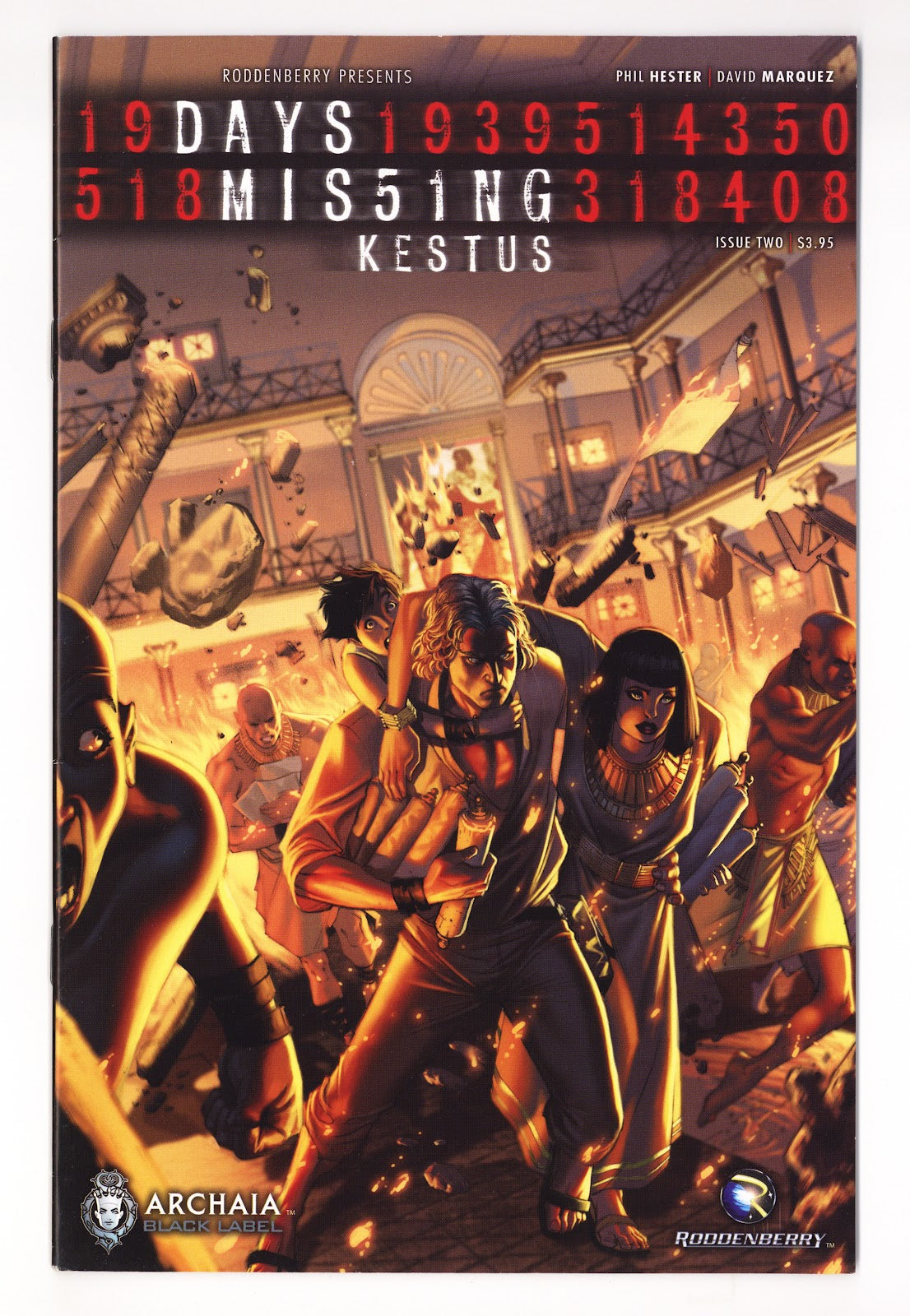 Days Missing: Kestus   2  Mid Grade   (2010)