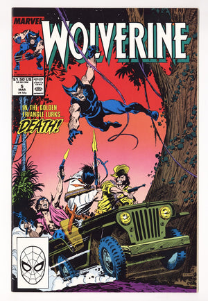 Wolverine Vol 2 5  High Grade   (1989)