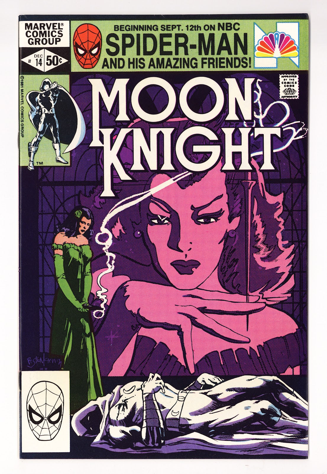 Moon Knight Vol 1 14 High Grade (1981) 