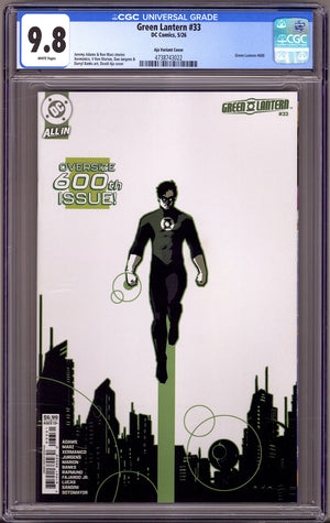 Green Lantern Vol 8 33 (600) CGC 9.8 (NM/M) (2026) Aja Variant
