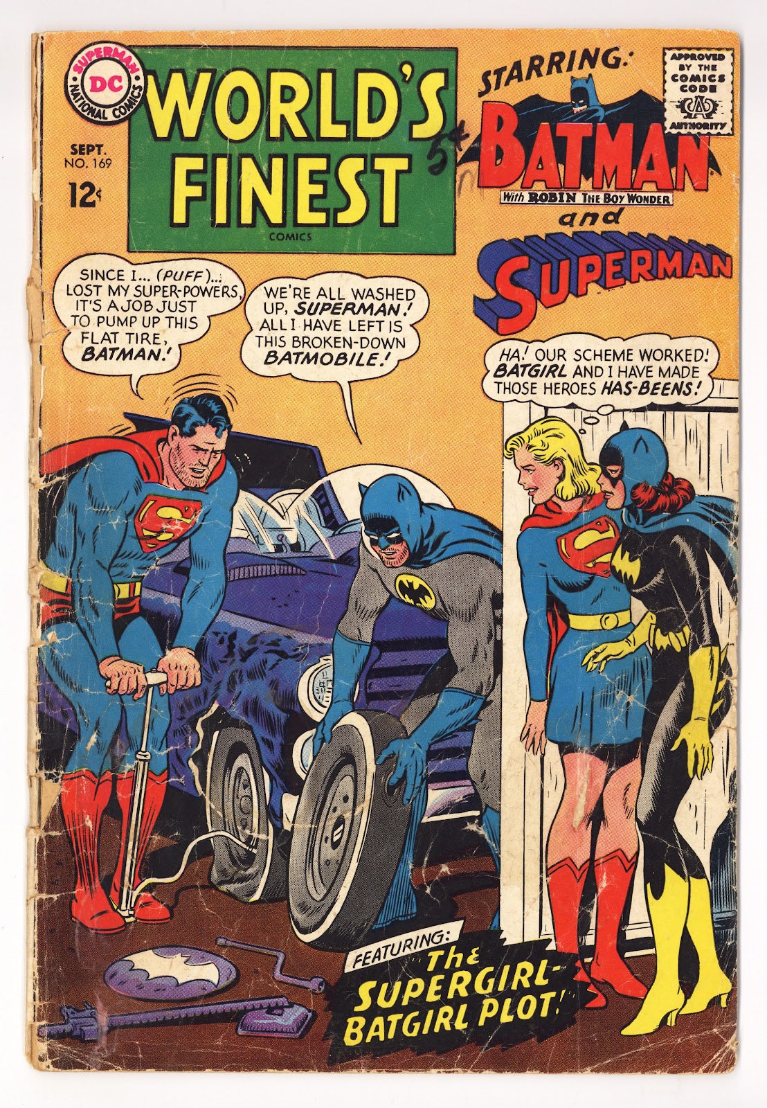 World's Finest Comics 169 PR (0.5) (1967) 