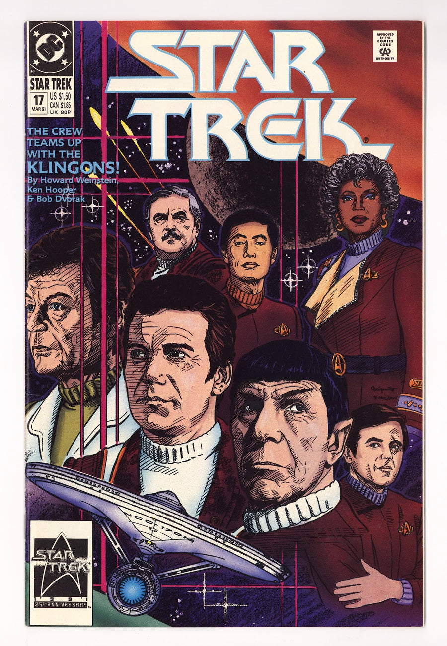 Star Trek Vol 2 17  Mid Grade   (1991)