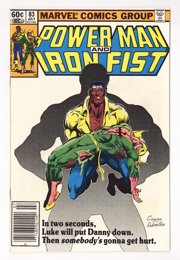 Power Man and Iron Fist Vol 1 83  High Grade   (1982)   Newsstand