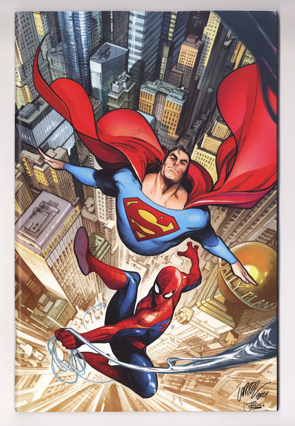 Marvel / DC: Spider-Man / Superman 1 Larraz #rd Print Virgin Incentive VF/NM (2026)