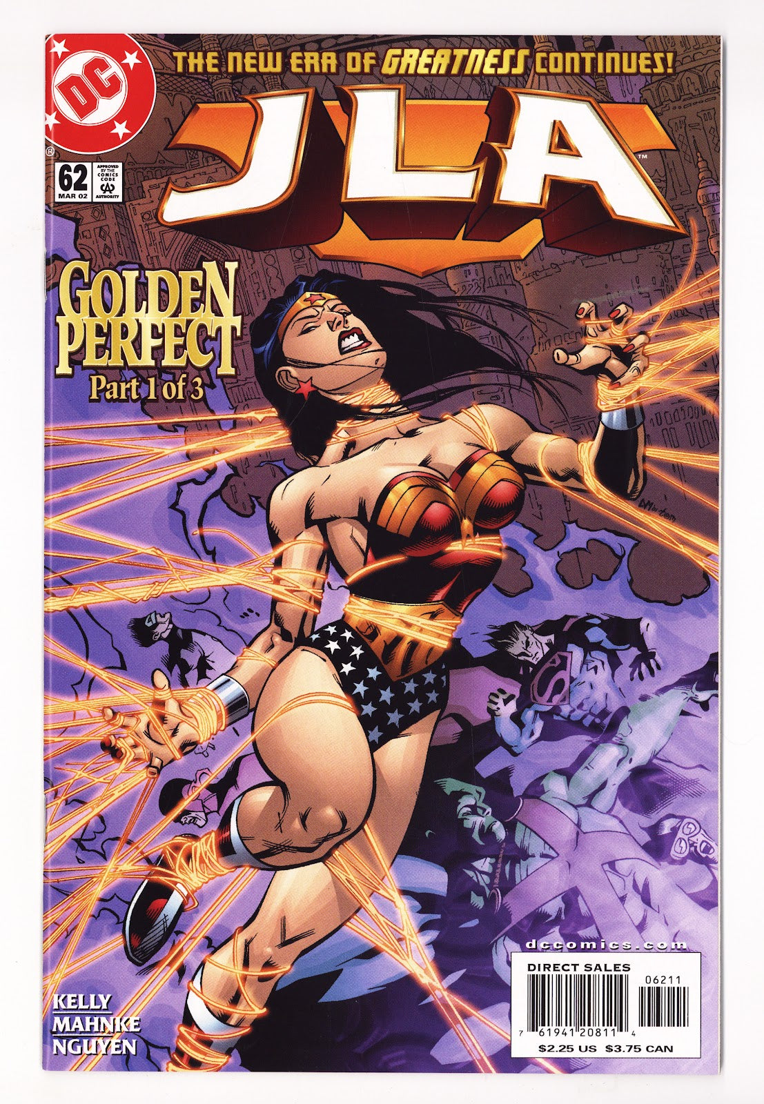 JLA 62 High Grade (2002) Direct Sales 