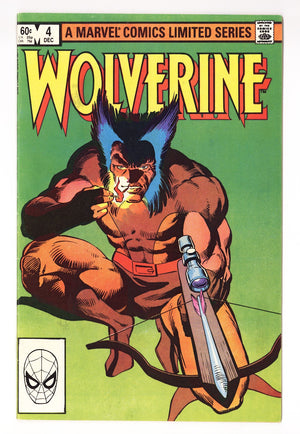 Wolverine Vol 1 4  FN+ (6.5)   (1982)