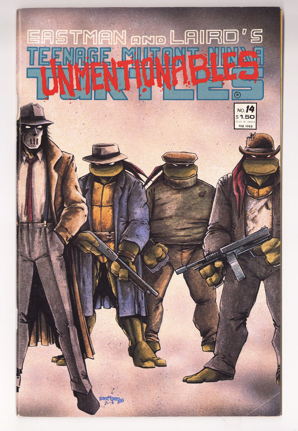 Teenage Mutant Ninja Turtles Vol 1 14  FN/VF (7.0)   ()