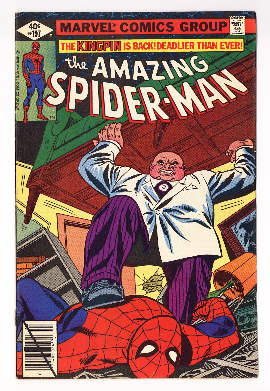 The Amazing Spider-Man Vol 1 197 FN (6.0) (1979) 