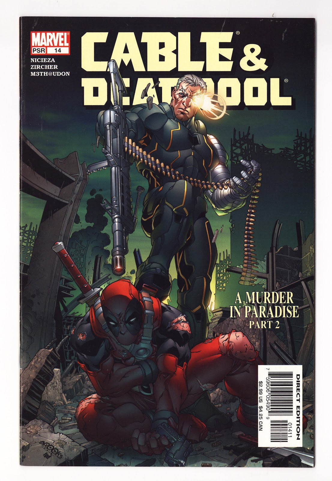 Cable / Deadpool   14  Mid Grade   (2005)     