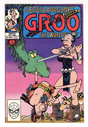 Sergio Aragones Groo the Wanderer Vol 2 53  Mid Grade   (1989)