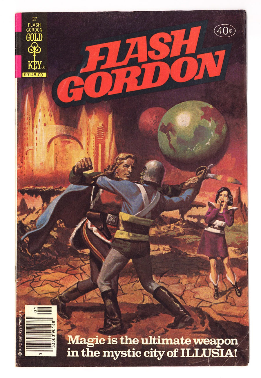 Flash Gordon   27  Low Grade   (1980) Key   Gold Key