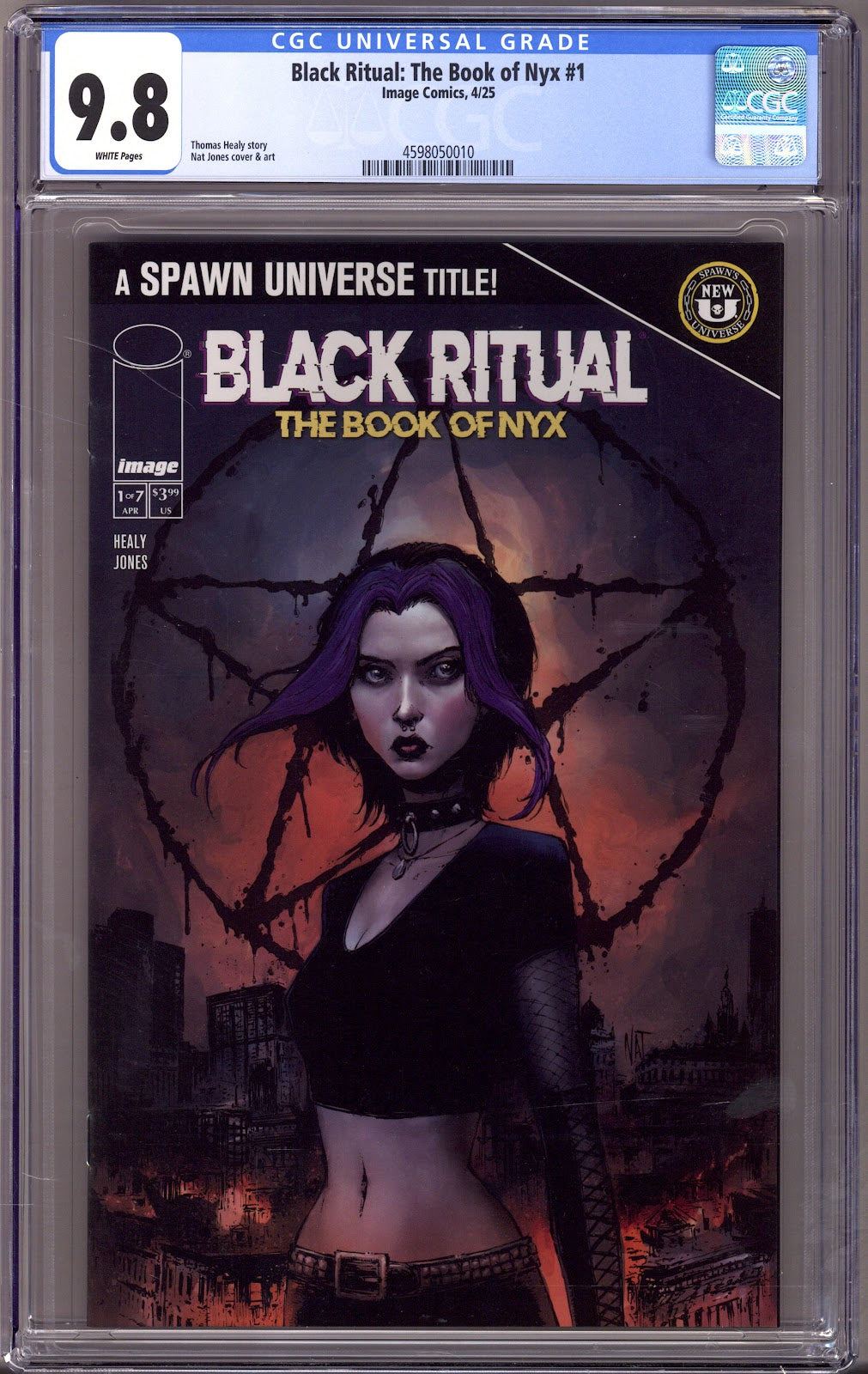 Black Ritual: The Book of Nyx 1 CGC 9.8 (NM/M) (2025) 