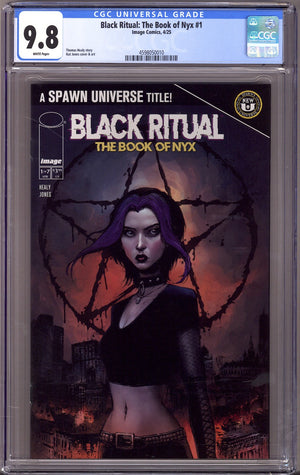 Black Ritual: The Book of Nyx 1 CGC 9.8 (NM/M) (2025)