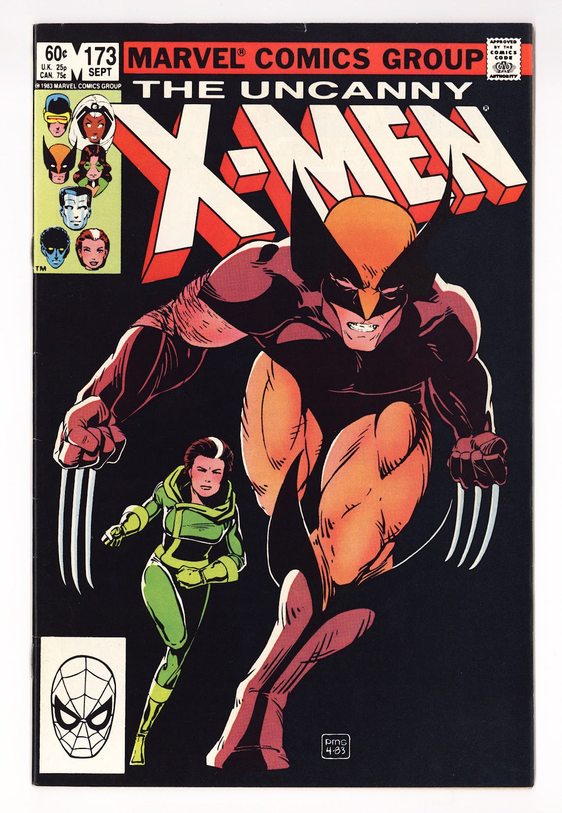The Uncanny X-Men Vol 1 173  VF- (7.5)   (1983)     