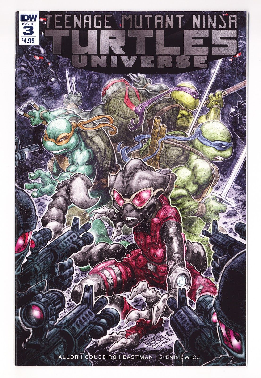 Teenage Mutant Ninja Turtles Universe 3 High Grade (2016) 