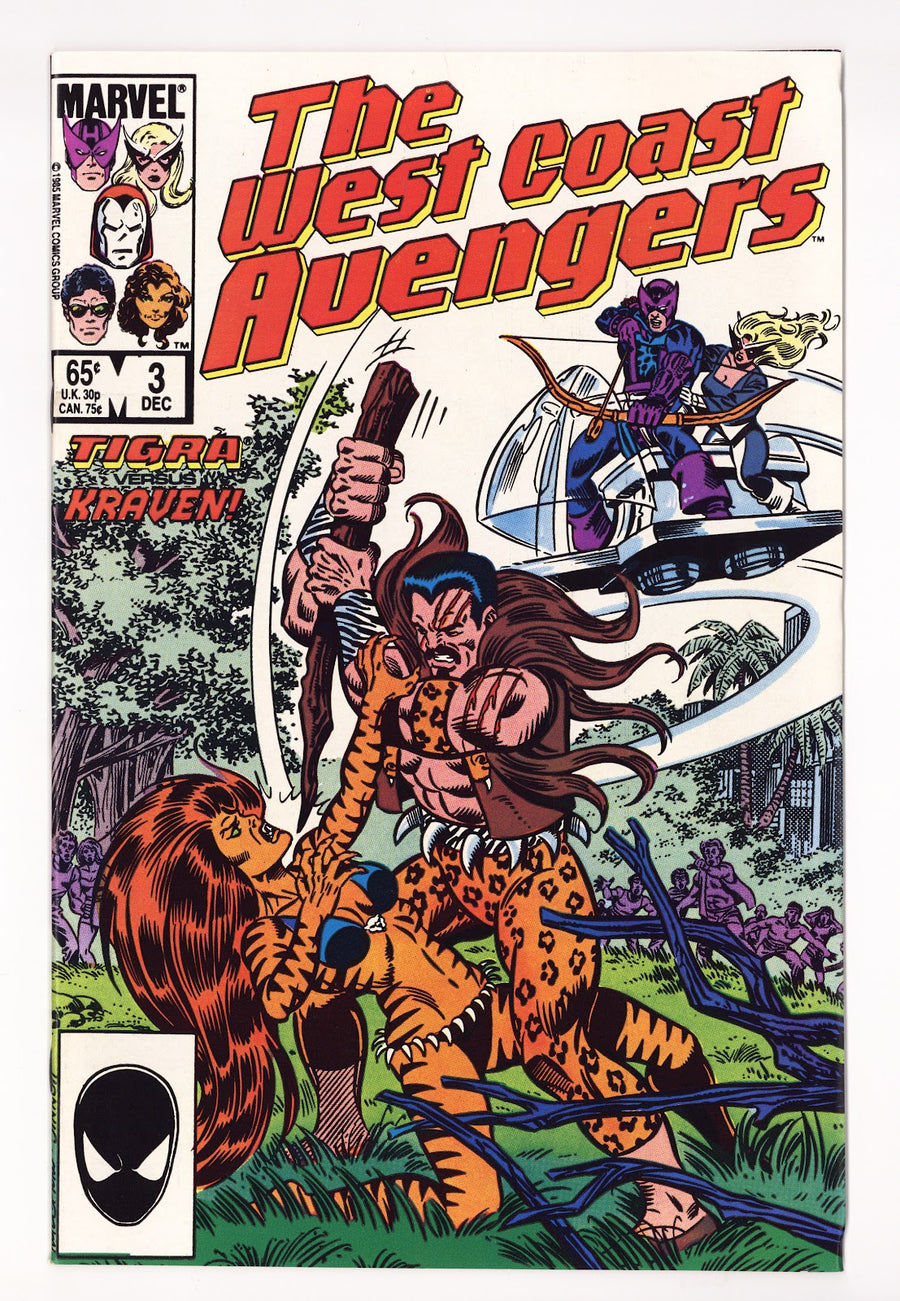 West Coast Avengers Vol 2 3 High Grade (1985) Direct 