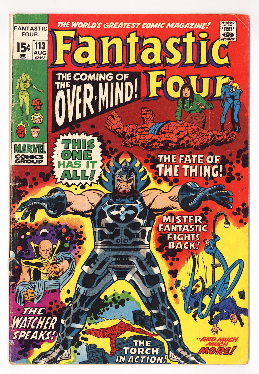 Fantastic Four Vol 1 113 Cover Detached (1971) 