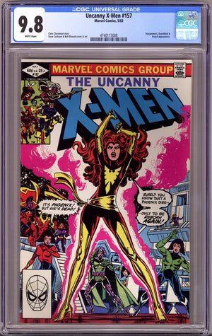 The Uncanny X-Men Vol 1 157 CGC 9.8 (NM/M) (1982)