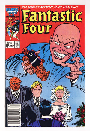 Fantastic Four Vol 1 300 Mid Grade (1987) Newsstand