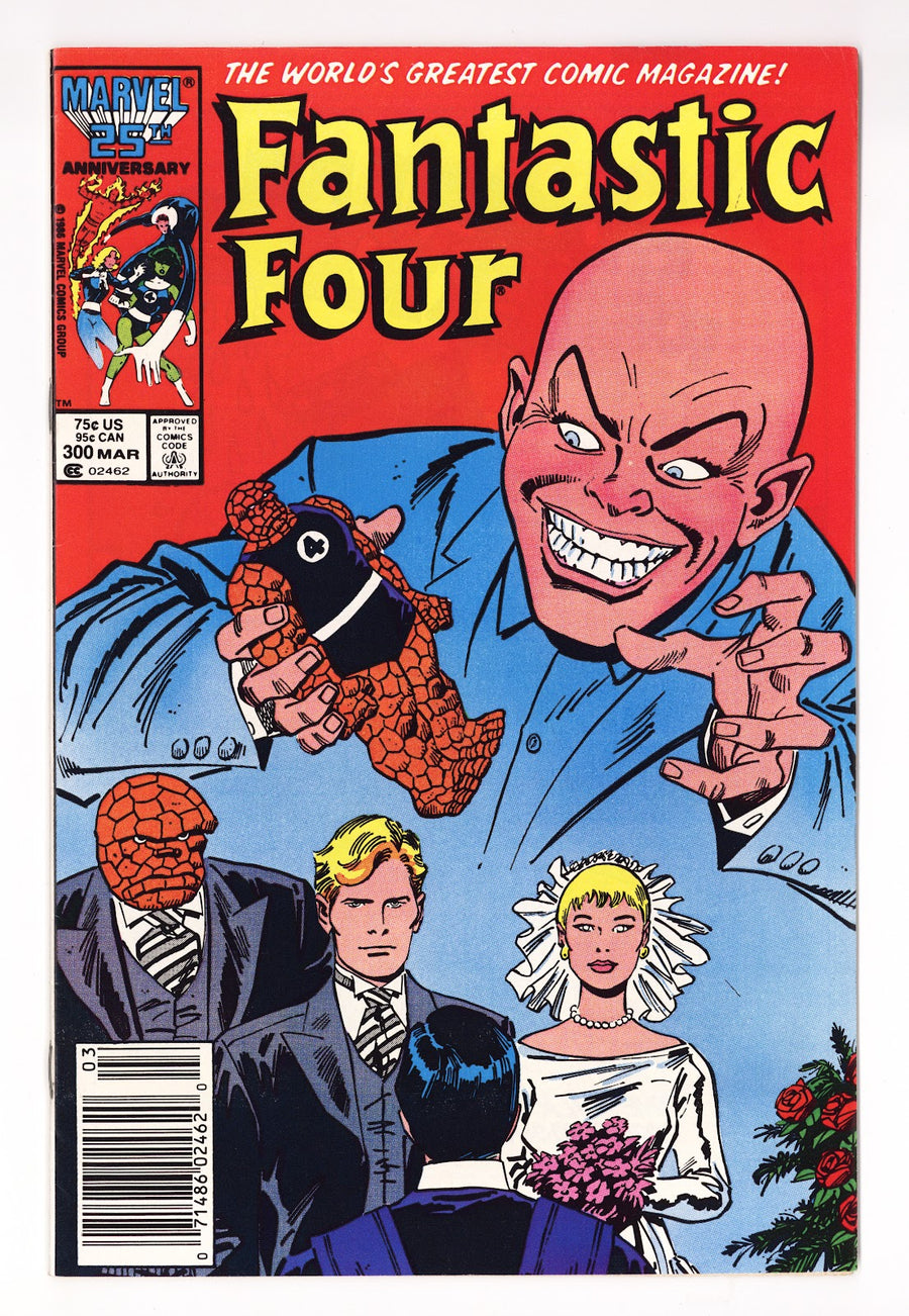 Fantastic Four Vol 1 300 Mid Grade (1987) Newsstand 