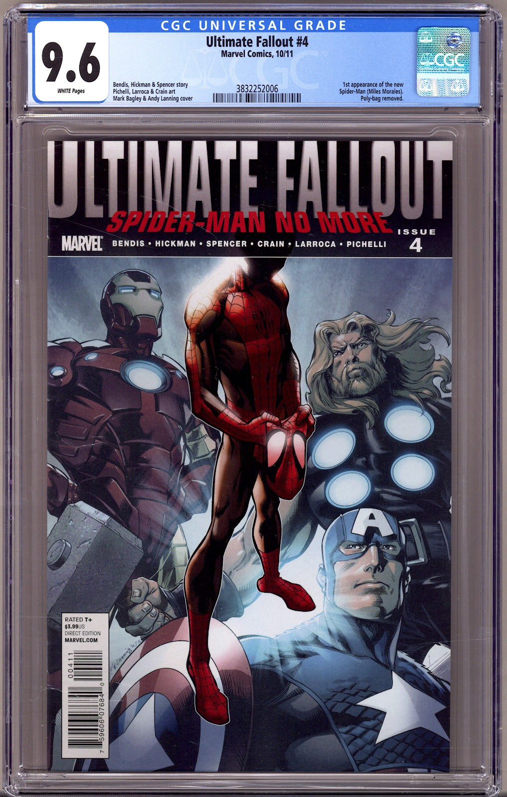 Ultimate Fallout   4 CGC 9.6 (NM+)   (2011)     