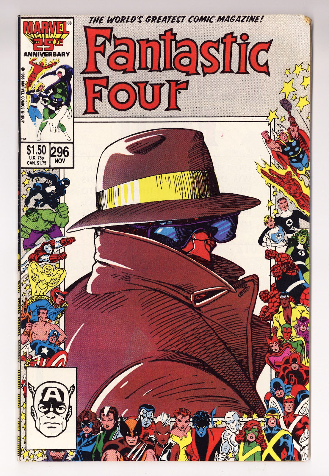 Fantastic Four Vol 1 296 Mid Grade (1986) 