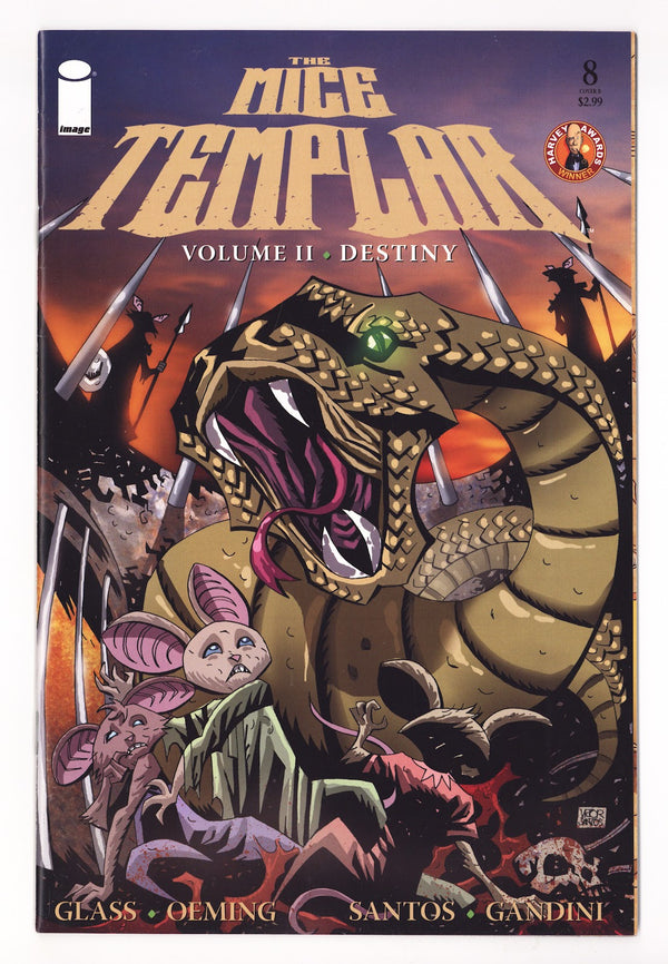 The Mice Templar Volume II: Destiny 8 Mid Grade (2010) Santos Variant