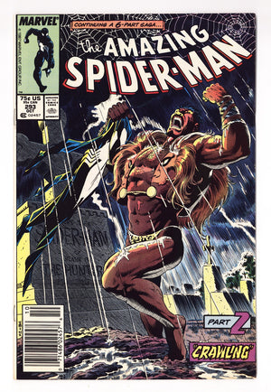The Amazing Spider-Man Vol 1 293 VF- (7.5) (1987) Newsstand