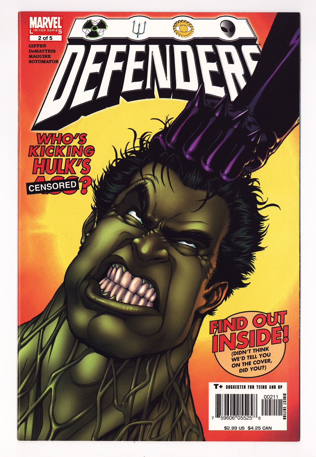 Defenders Vol 3 2 High Grade (2005) 