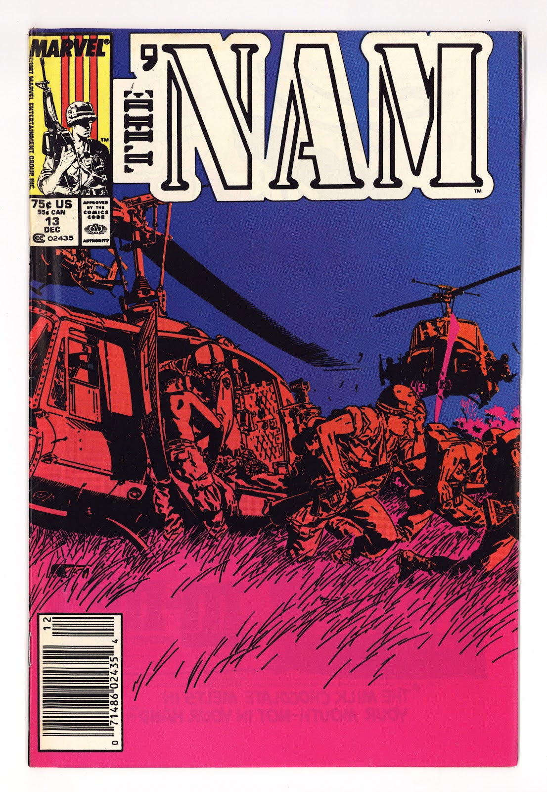 The 'Nam   13  Mid Grade   (1987)   Newsstand