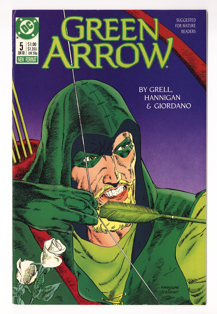 Green Arrow Vol 2 5  Mid Grade   (1988)