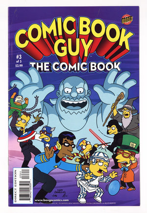 Bongo Comics Presents Comic Book Guy: The Comic Book   3  VF/NM (9.0)   (2010)
