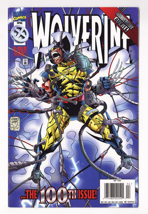 Wolverine Vol 2 100  Mid Grade   (1996)   Newsstand - Standard Cover