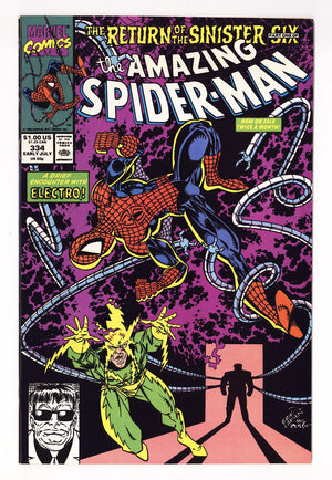 The Amazing Spider-Man Vol 1 334 High Grade (1990)
