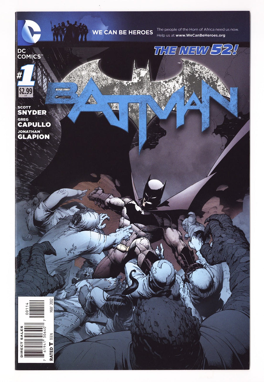 Batman Vol 2 1  VF+ (8.5)   (2012)   4th Print  