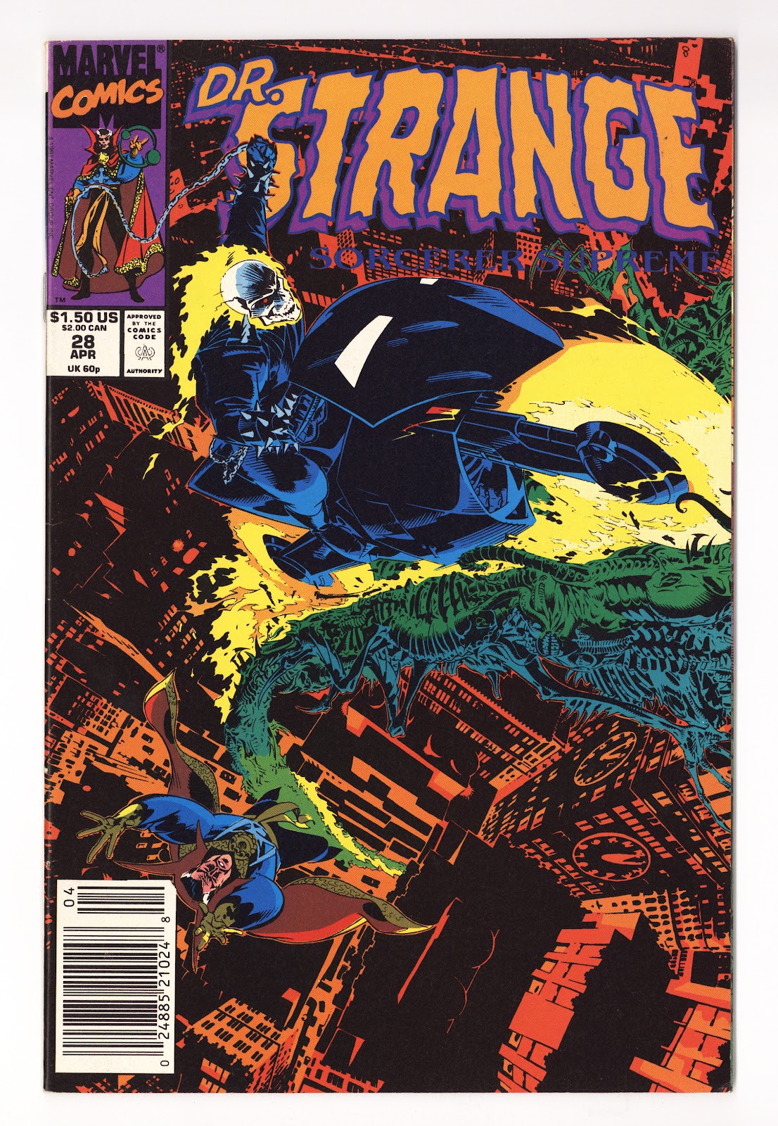 Doctor Strange, Sorcerer Supreme Vol 1 28  High Grade   (1991)     
