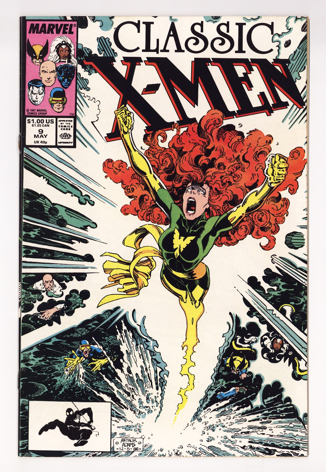 Classic X-Men 9 High Grade (1987) Direct 