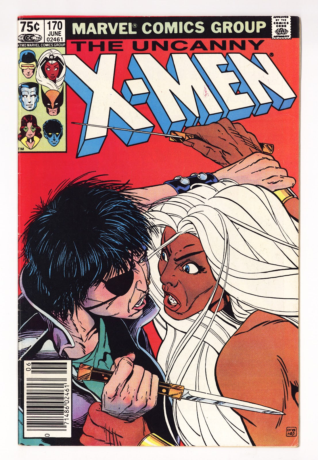The Uncanny X-Men Vol 1 170  FN (6.0)   (1983)   Canadian Price Variant