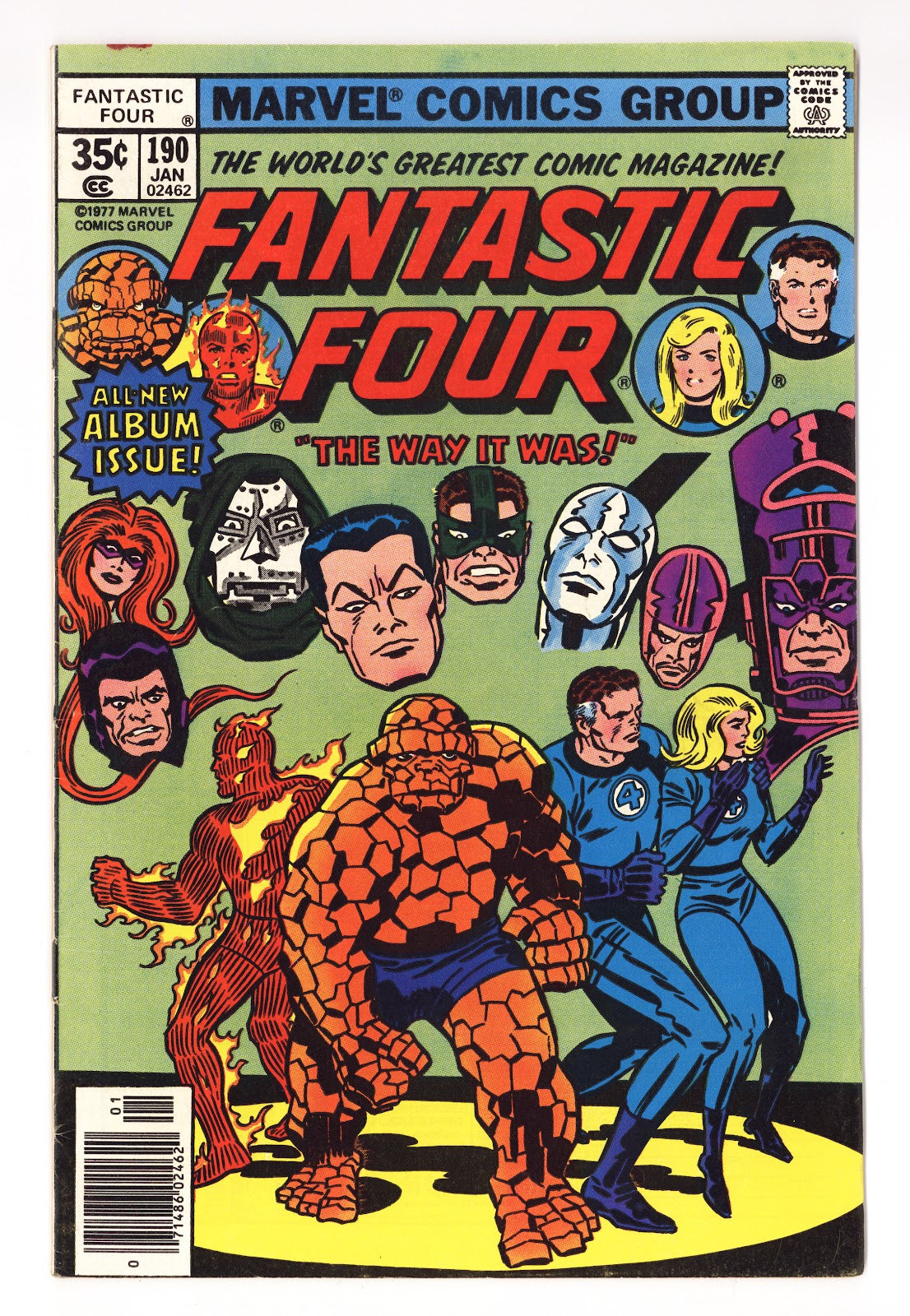 Fantastic Four Vol 1 190 Low Grade (1978) 