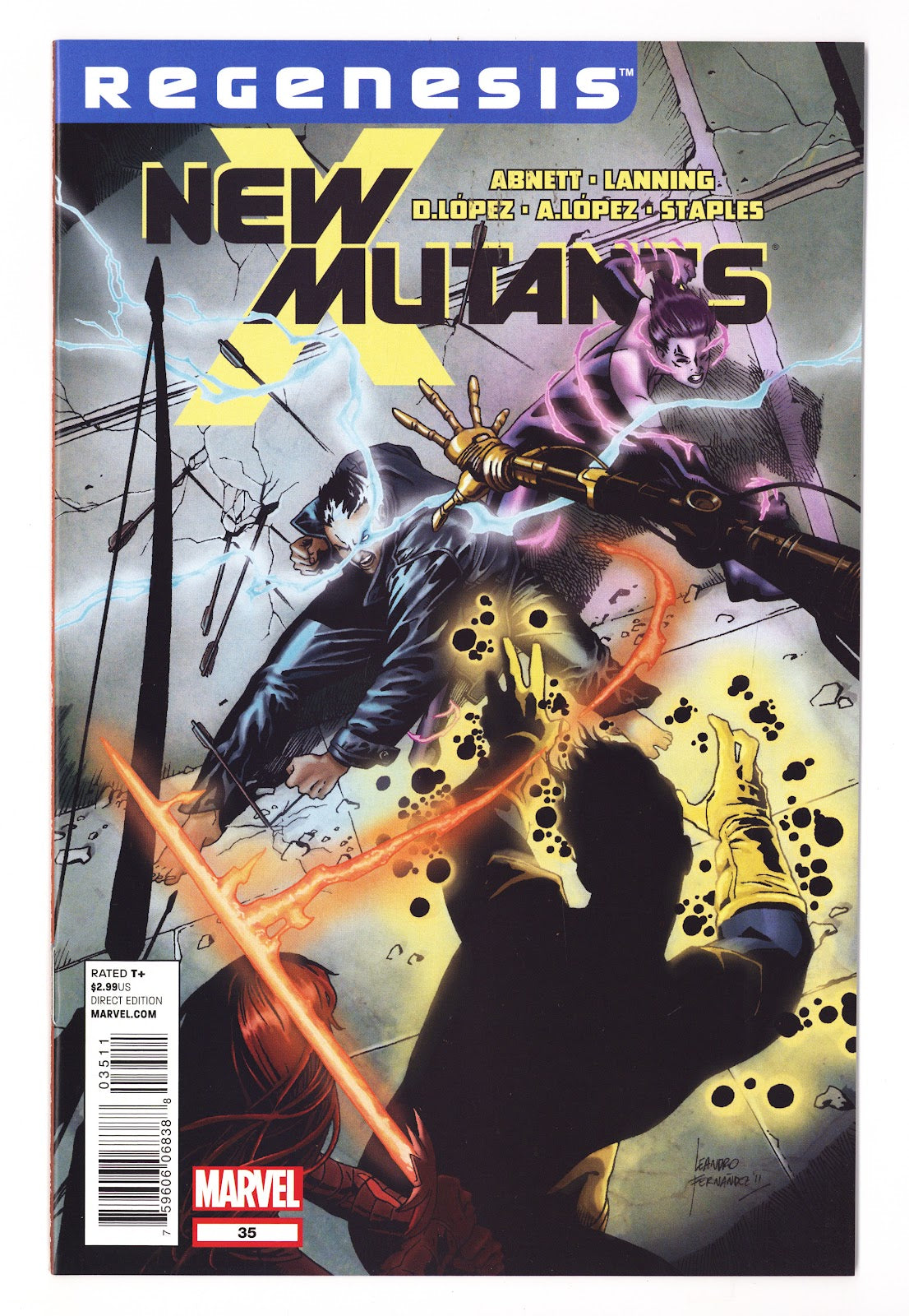 New Mutants Vol 3 35 High Grade (2012) 