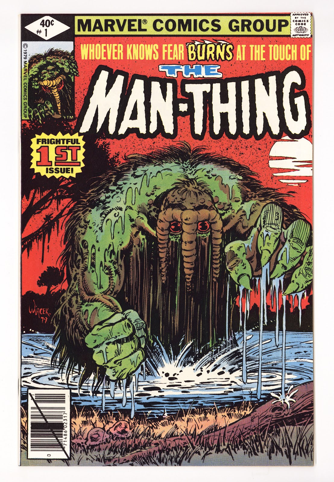 Man-Thing Vol 2 1 VF/NM (9.0) (1979)  